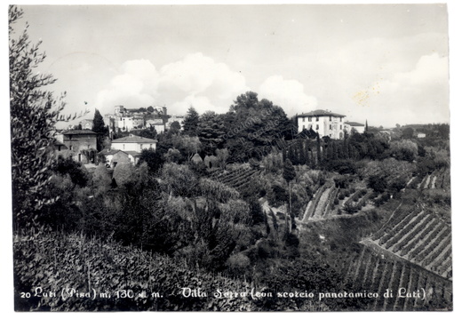 Lari - Villa Serra con scorcio panoramico