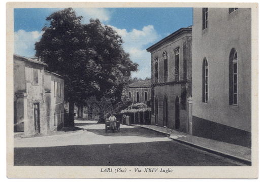 Lari - via XXIV Luglio