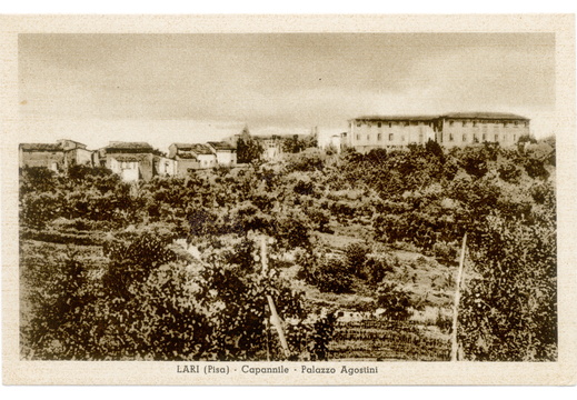 Lari (Pisa) - Capannile - Palazzo Agostini