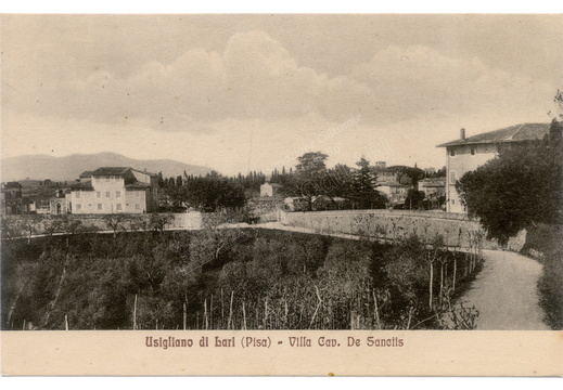 Usigliano di Lari (Pisa) - Villa Cav. De Sanctis