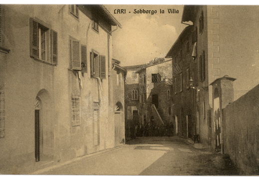 Lari - Sobborgo la Villa