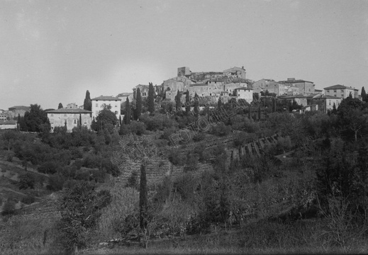 Vista di Lari dalla Madonna della Neve