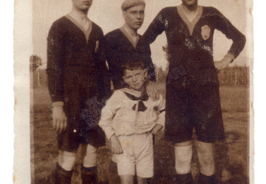 Tre giocatori di pallone